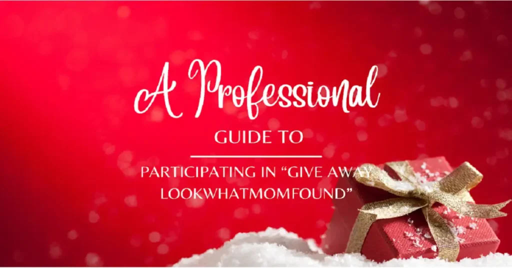 give away lookwhatmomfound